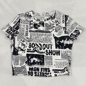 Garage Newspaper Graphic Tee